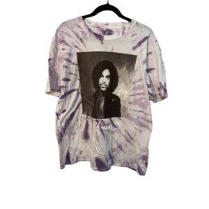 New 2X Prince Purple Tie Dye Tee